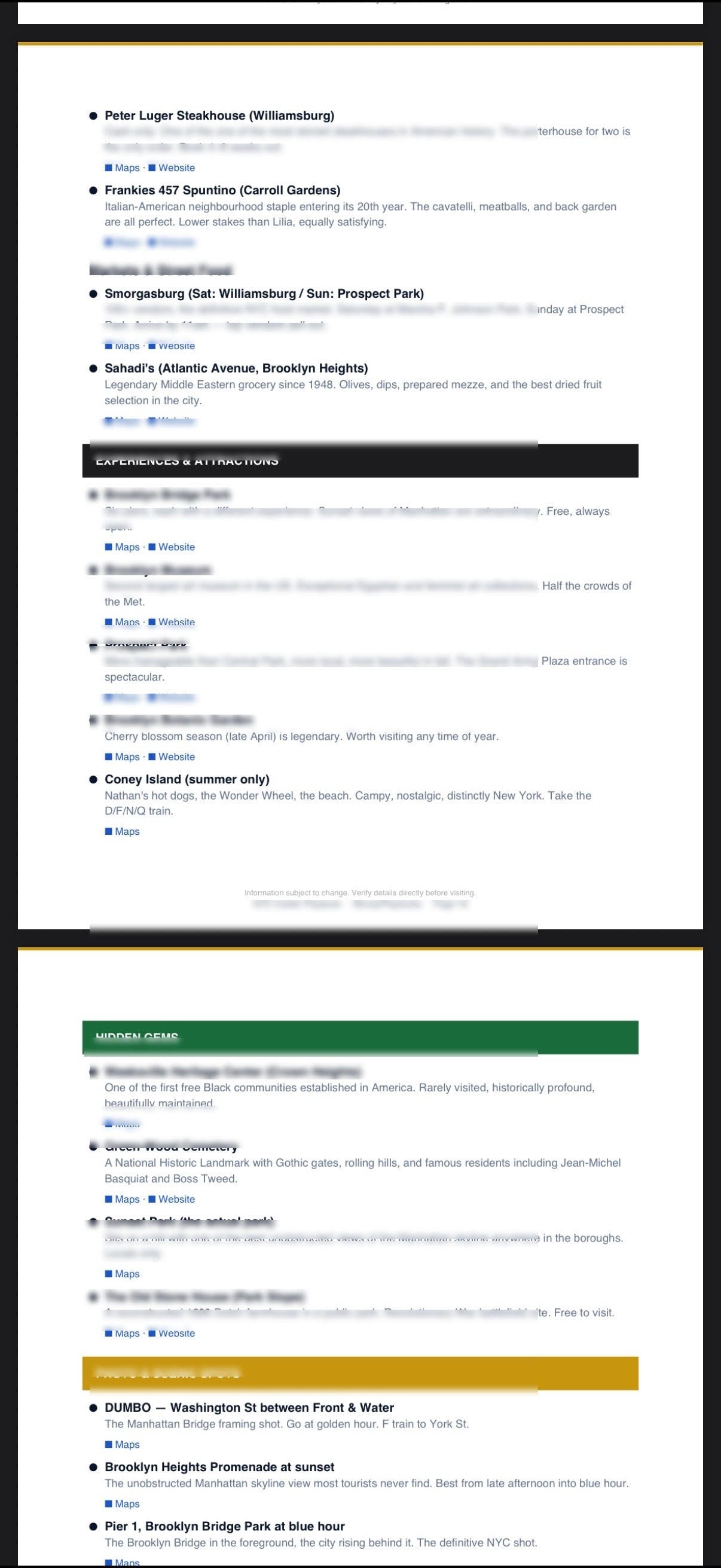 NYC INSIDER PLAYBOOK